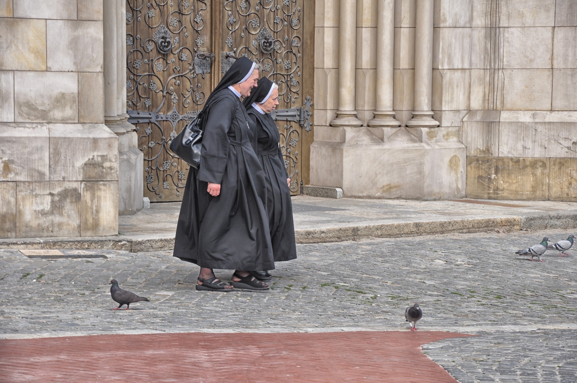 nuns,church, cathedral